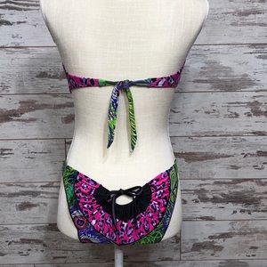Agua Bendita Bikini. New. Animal print.